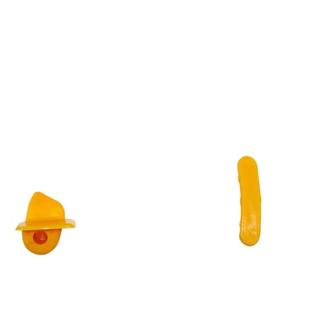 Shark Industries Yellow Rear Insert for Mount/Demount Heads 35050